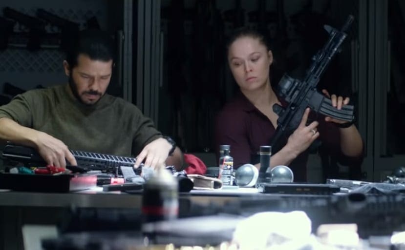 Ronda Rousey Plays With A Lot Of Guns In Mile 22 Trailer