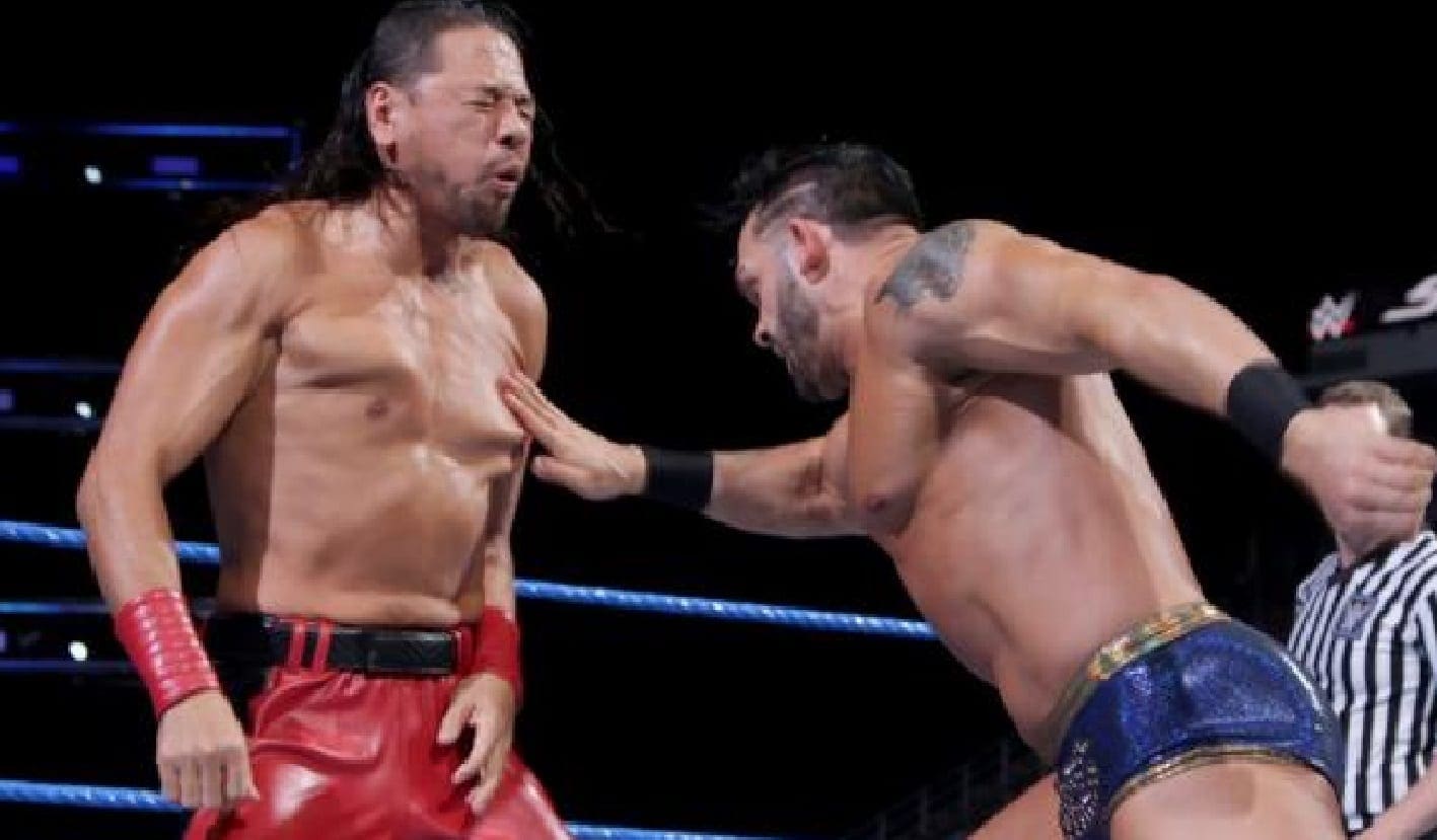 Shinsuke Nakamura Shows Off Battle Wounds After Facing Tye Dillinger