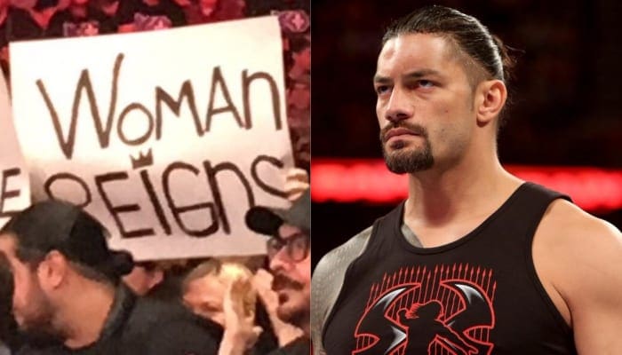 WWE Confiscates Vulgar Anti-Roman Reigns Signs During Raw