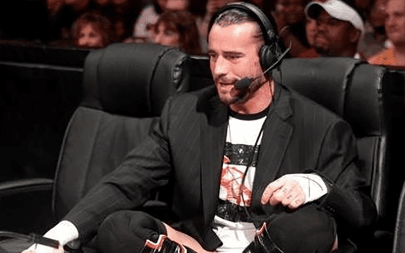 CM Punk Could Jump Into Announcer Role