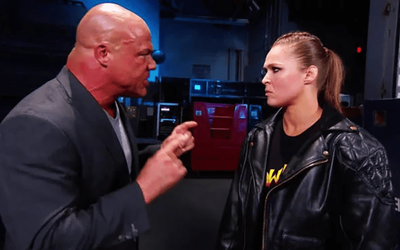 Kurt Angle Warns Ronda Rousey