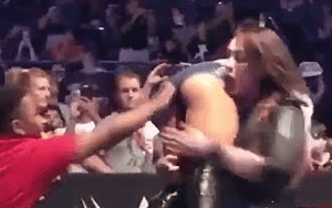 Alexa Bliss’ Reaction to Kid Slapping Her Butt in Viral Video