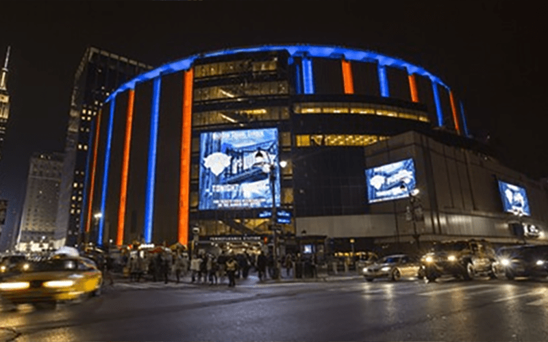 Madison Square Garden Displays Amazing “Get Well Soon” Message For Roman Reigns