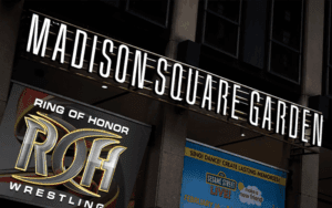 ROH Running Madison Square Garden House Show