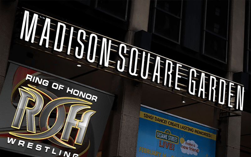 ROH Running Madison Square Garden House Show