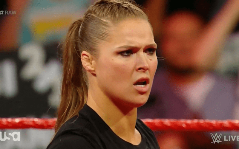 Ronda Rousey Pulled from Upcoming RAW