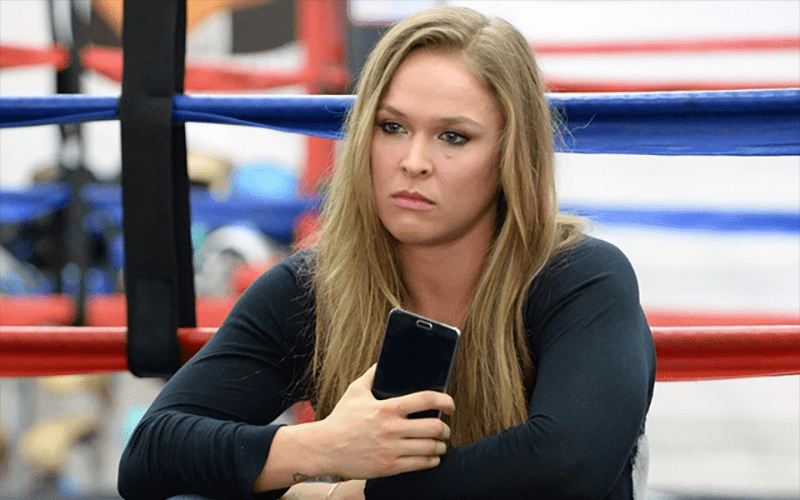 Ronda Rousey Reportedly Had Food Poisoning Before WrestleMania Debut
