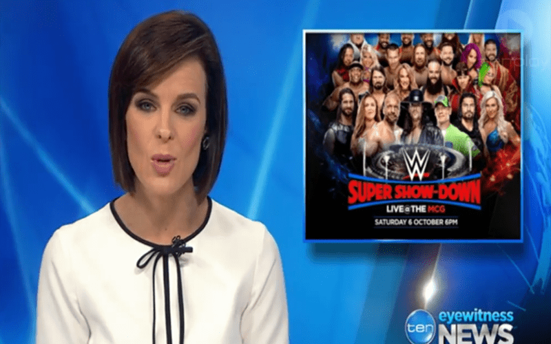 Popular Australian Network Pokes Fun at WWE’s MCG Show Set for October