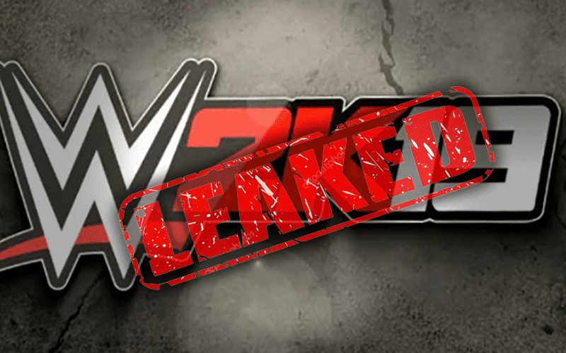 Possible Leaked Details Emerge on Upcoming WWE 2K19 Video Game