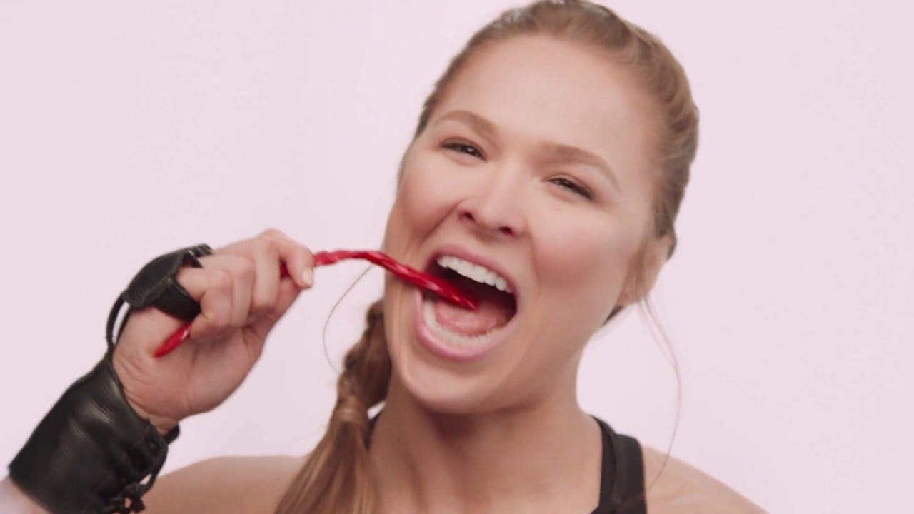 Check Out Ronda Rousey’s Twizzlers Ad
