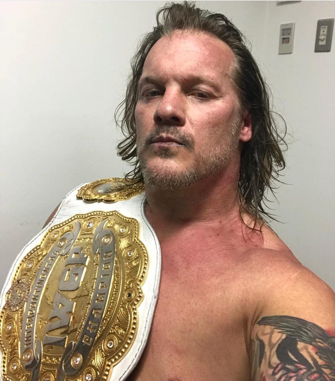 Chris Jericho Reacts To IWGP Intercontinental Title Win