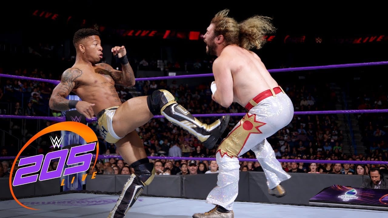 Lio Rush Reacts to 205 Live Debut