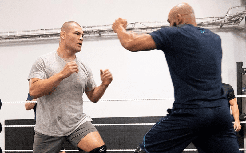 Cain Velasquez Trained at The WWE Performance Center