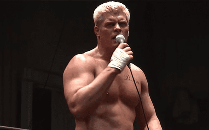 Cody Rhodes Claims ALL IN Is Not Meant to Hurt WWE