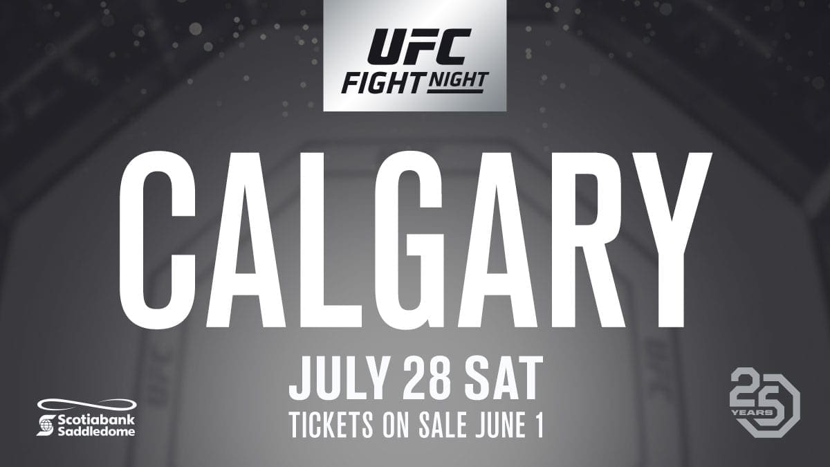 UFC Fight Night Calgary Results – July 28th, 2018