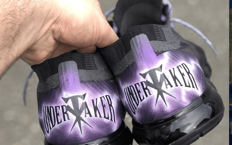 Undertaker Receives His Own Custom Nikes
