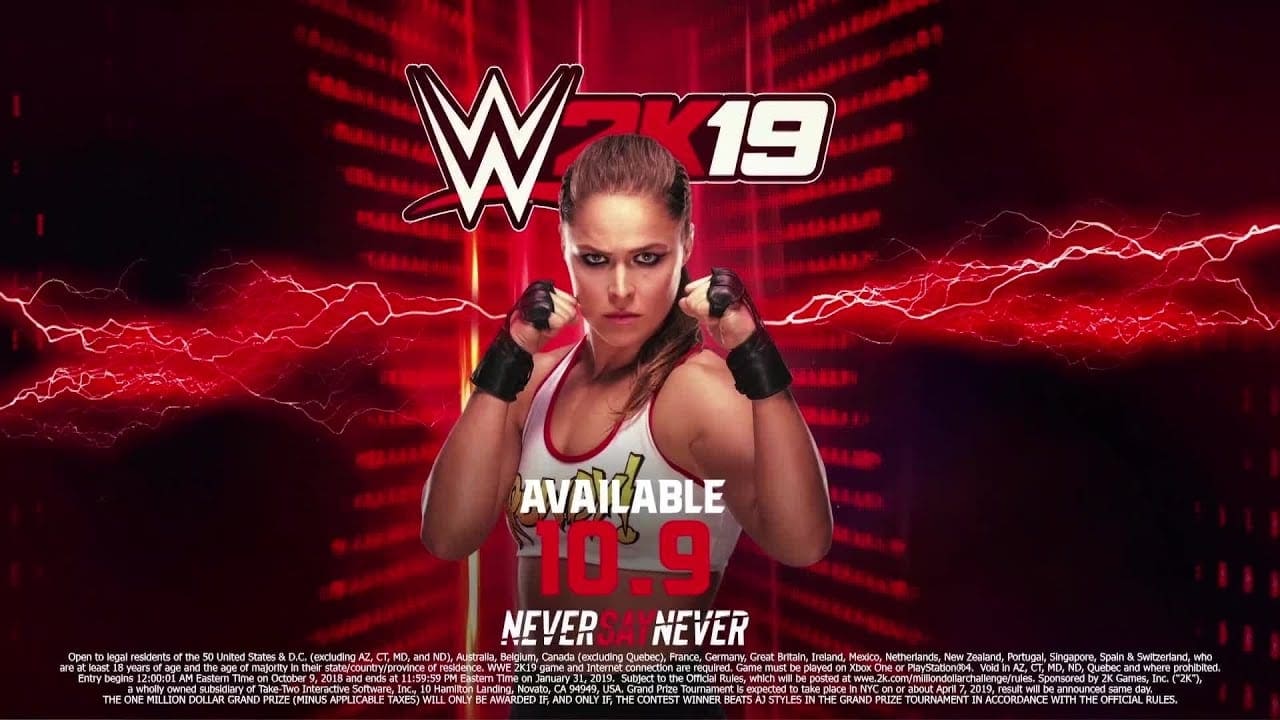 Ronda Rousey Revealed for WWE 2K19