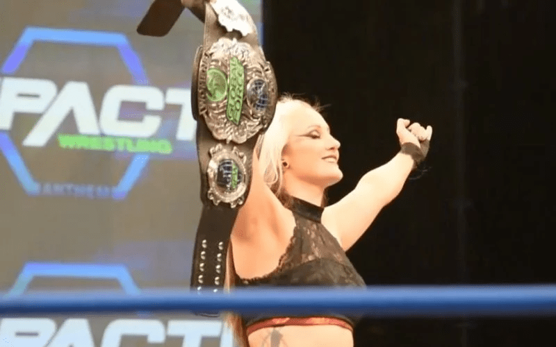 Sienna Gone from Impact Wrestling