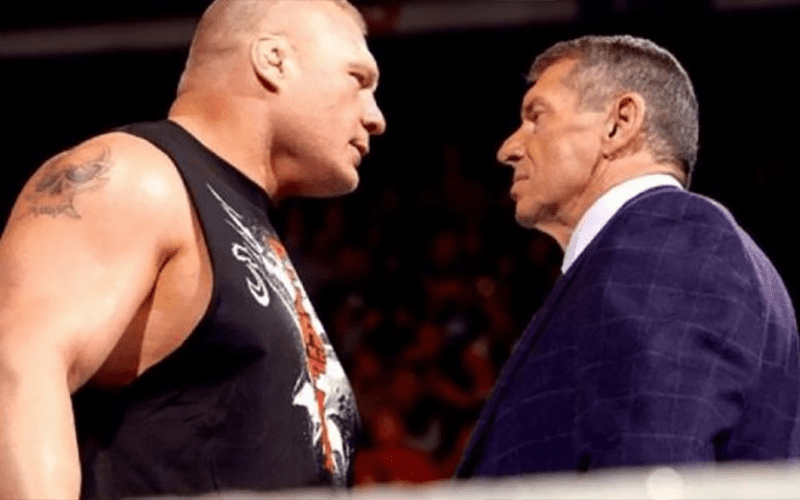 Brock Lesnar Reportedly Has Meeting with Vince McMahon