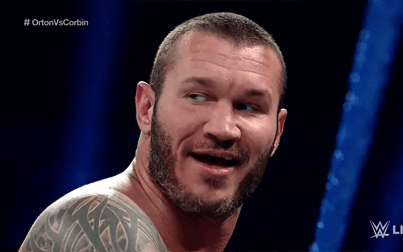 Randy Orton Is Slapping His Leg For NXT TakeOver: In Your House