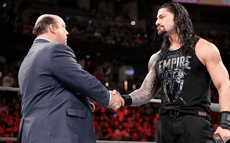 Roman Reigns Not Interested In Working with Paul Heyman