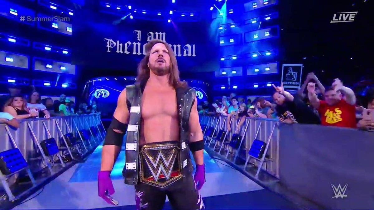 WWE Almost Changed AJ Styles’ Name When They Were Negotiating A Contract