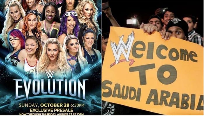 WWE Headed Back To Saudi Arabia Days After Evolution Pay-Per-View