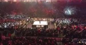 How Many Fans Actually Attended All In?