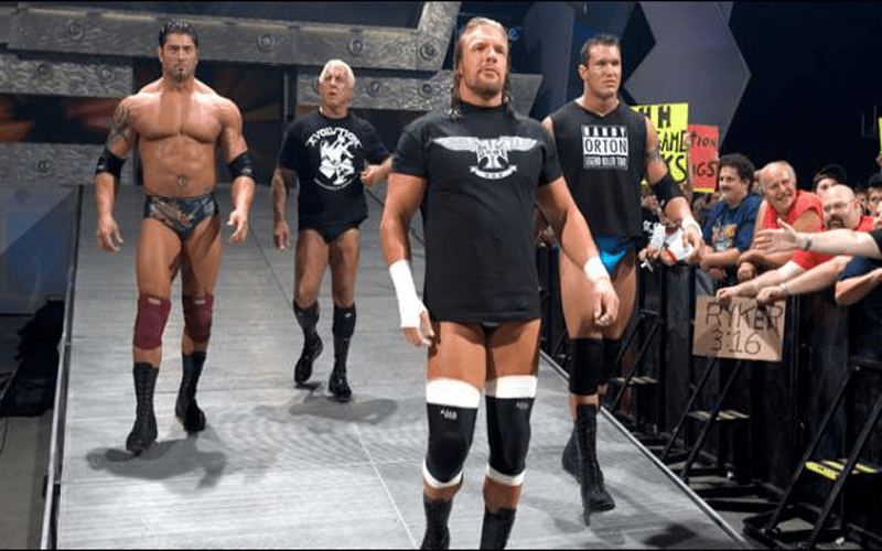 Triple H and Randy Orton Comment on Evolution Reunion