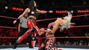 Charlotte Reacts to Brie Bella’s Botched Kick to Liv Morgan