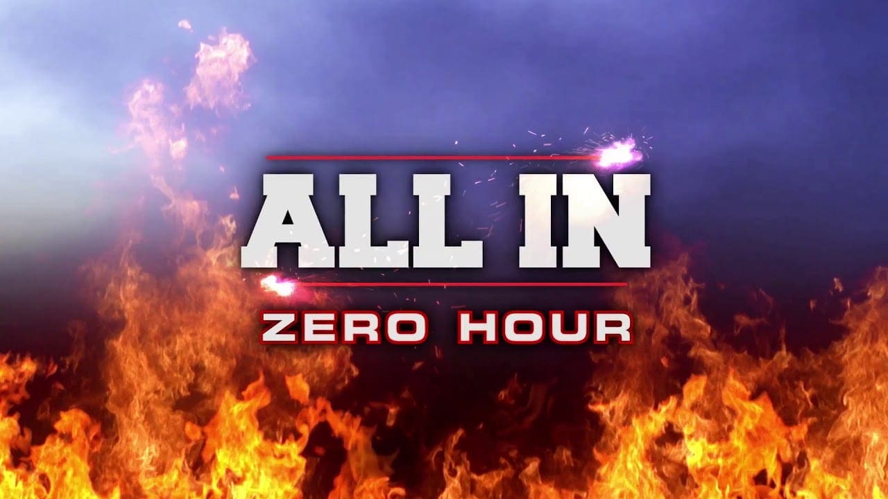 ALL IN: Zero Hour Results – September 1st, 2018
