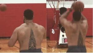 Watch Rusev Show Off Some Impressive Skills On The Basketball Court