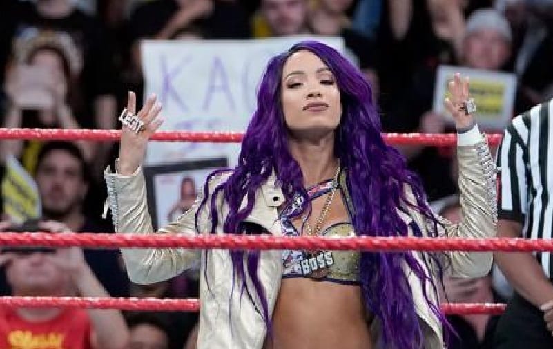 Sasha Banks Returns On Raw