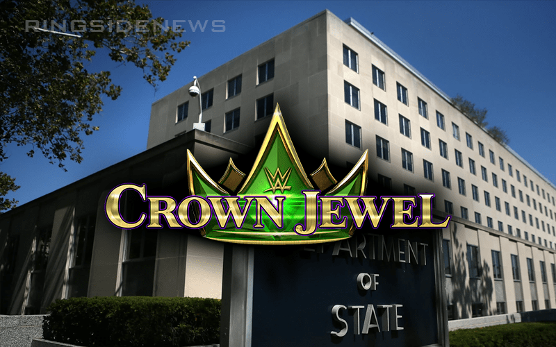 WWE Crown Jewel Now In The Hands Of US State Department