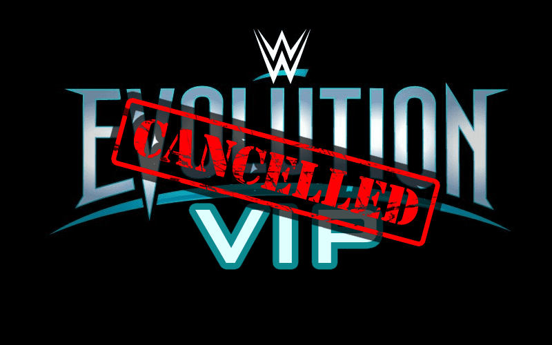 WWE Evolution Special Event Canceled