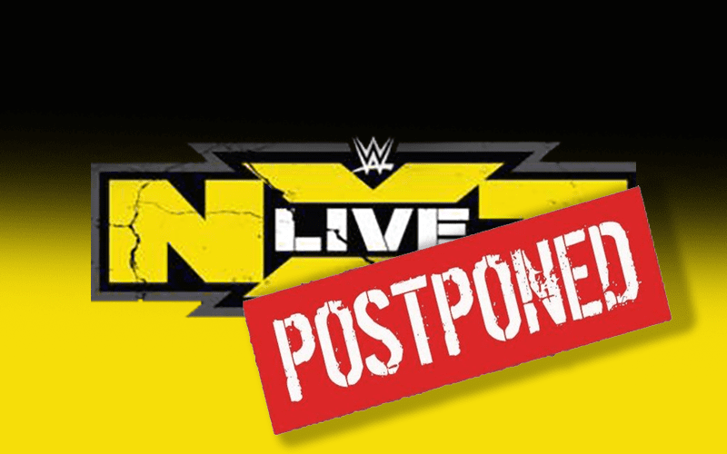 NXT Live Event Postponed Due to Hurricane Michael