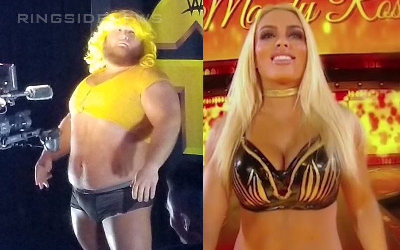 NXT Superstar Dresses Up as Mandy Rose at Live Event