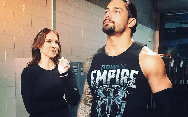 Roman Reigns Was Backstage at Tonight’s RAW
