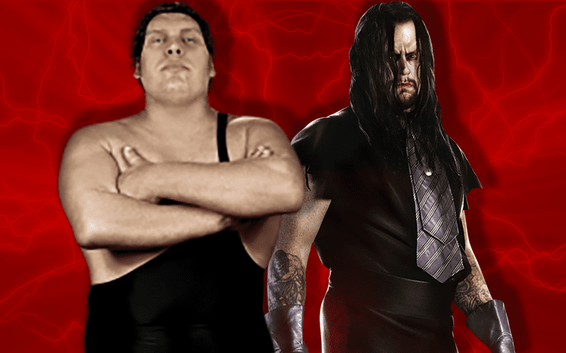 The Undertaker Says Andre The Giant Had Big Secret Plans For A Match Between The Two