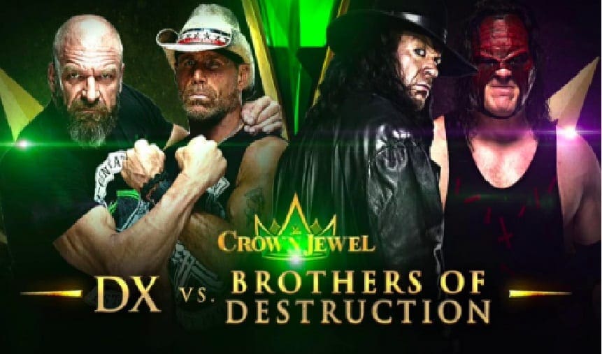How Long DX vs Brothers Of Destruction Is Expected To Run At WWE Crown Jewel