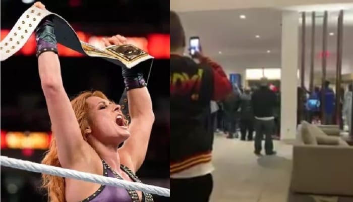Becky Lynch Receives Huge Ovation At Hotel After WWE Evolution
