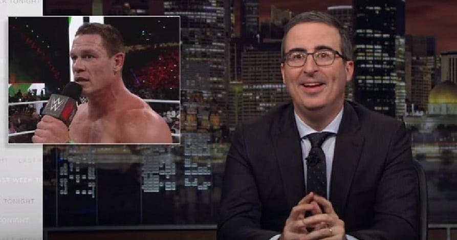 John Oliver Takes Another Big Shot At WWE Crown Jewel