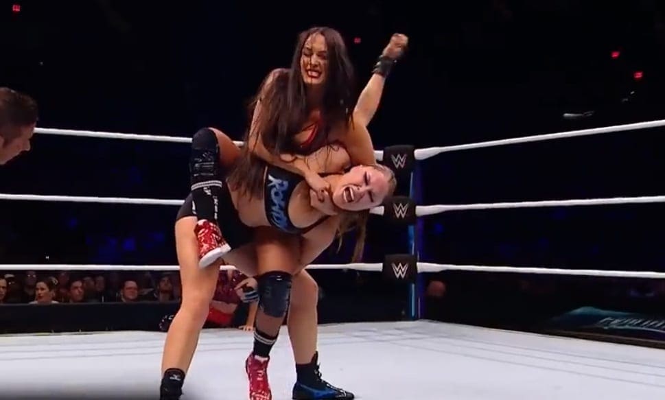 WWE Releases Entire Ronda Rousey vs Nikki Bella WWE Evolution Match For Free