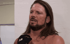 AJ Styles Comments on Upcoming Match Against Brock Lesnar