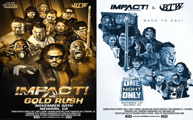 Impact Wrestling to Partner With Big Time Wrestling for End-of-Year Shows