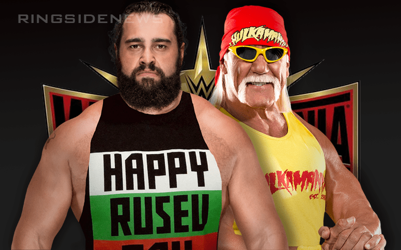 Rusev Challenges Hulk Hogan to WrestleMania 35 Match