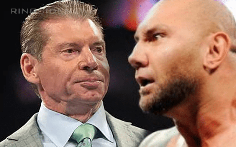 Vince McMahon Doesn’t View Batista As A Top WWE Legend Anymore