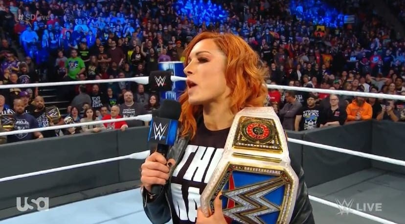Becky Lynch Makes Her Return To WWE SmackDown Live