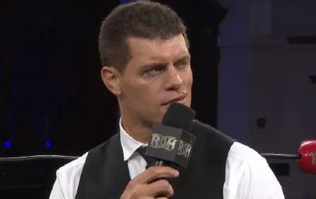 Cody Responds to Allegations He Made a Mess of ROH