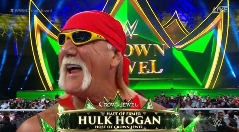 Hulk Hogan Jewel Osco New Lenox Hulk Hogan Receives Incredible Reception At WWE Crown Jewel